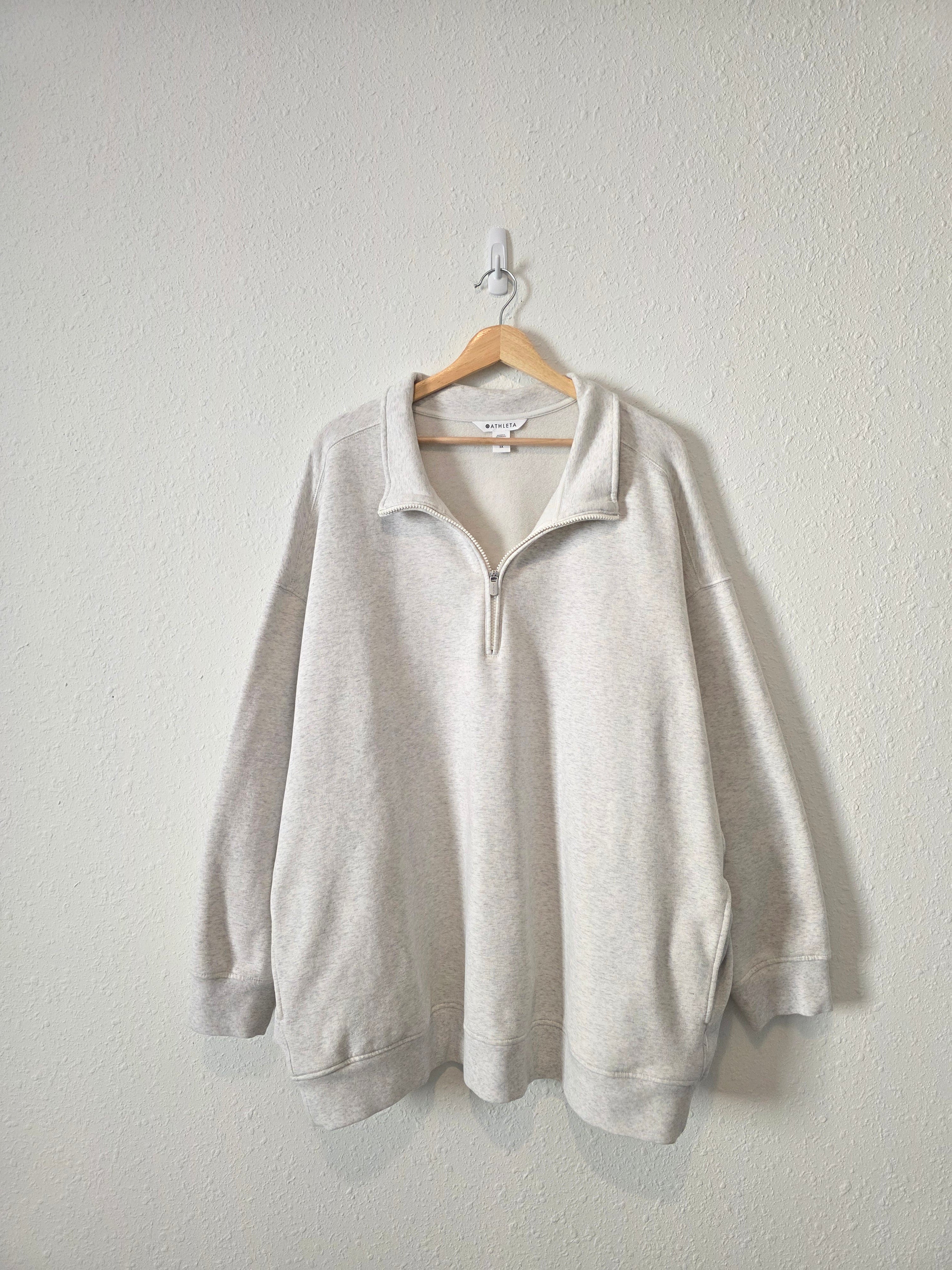 Athleta Quarter Zip Sweatshirt (3X)