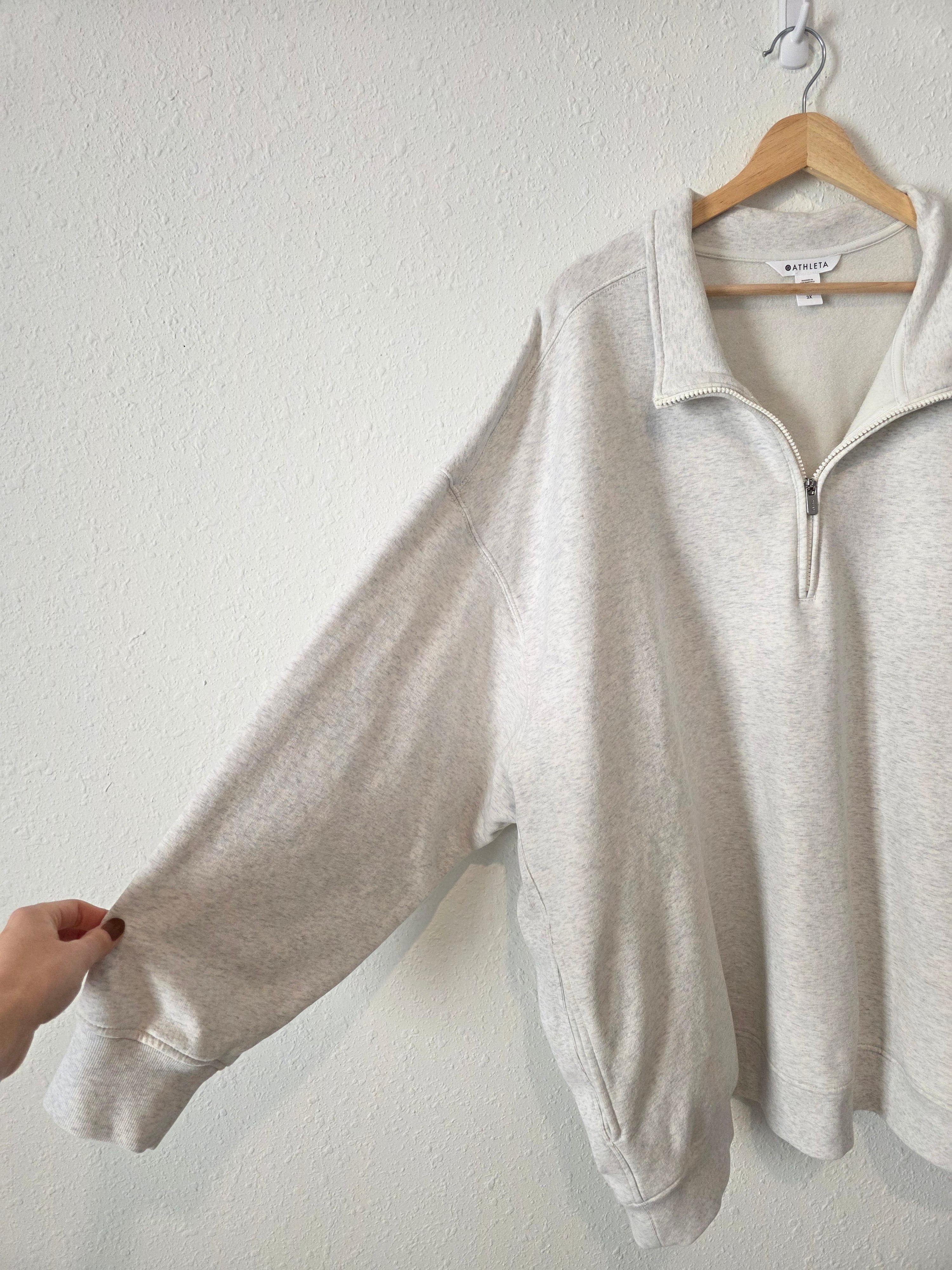 Athleta Quarter Zip Sweatshirt (3X)