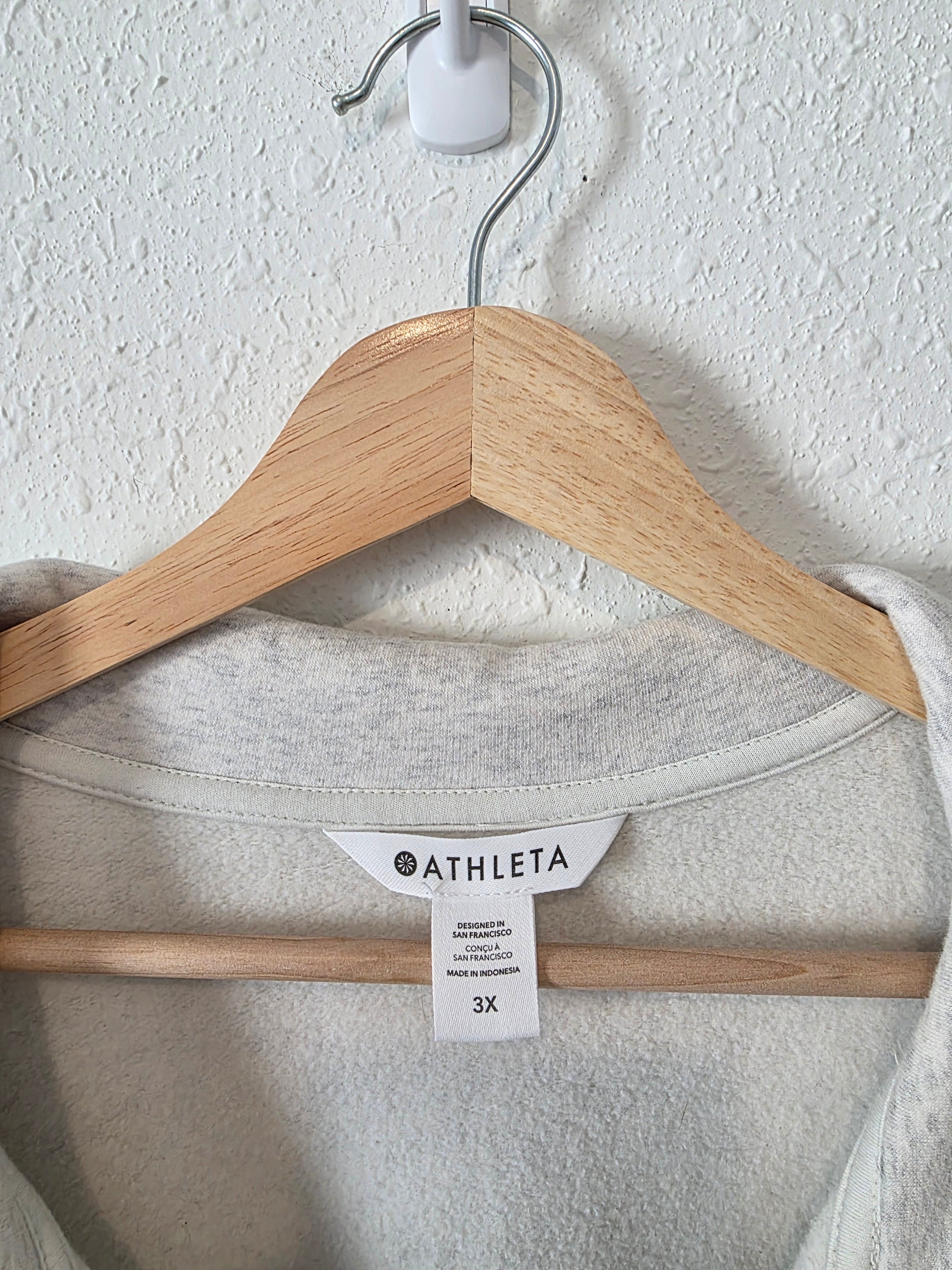 Athleta Quarter Zip Sweatshirt (3X)