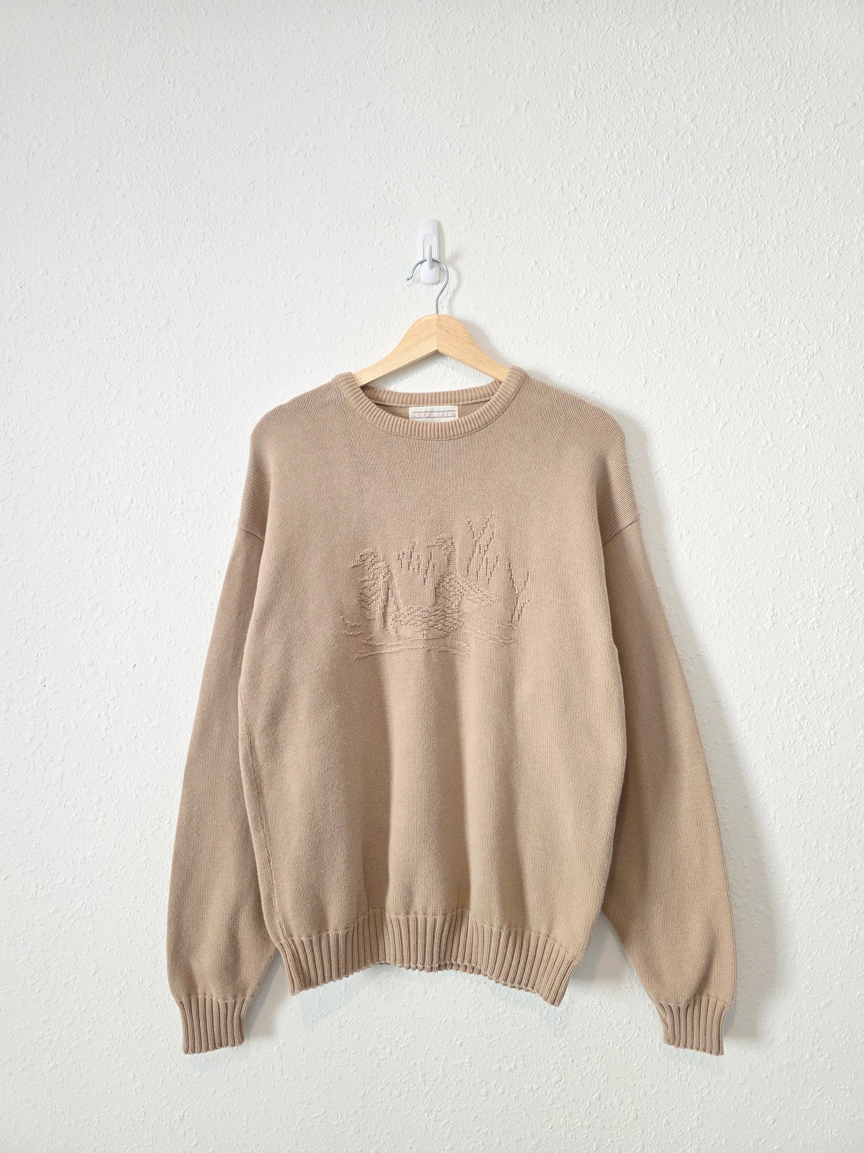 Vintage Cotton Duck Sweater (L)