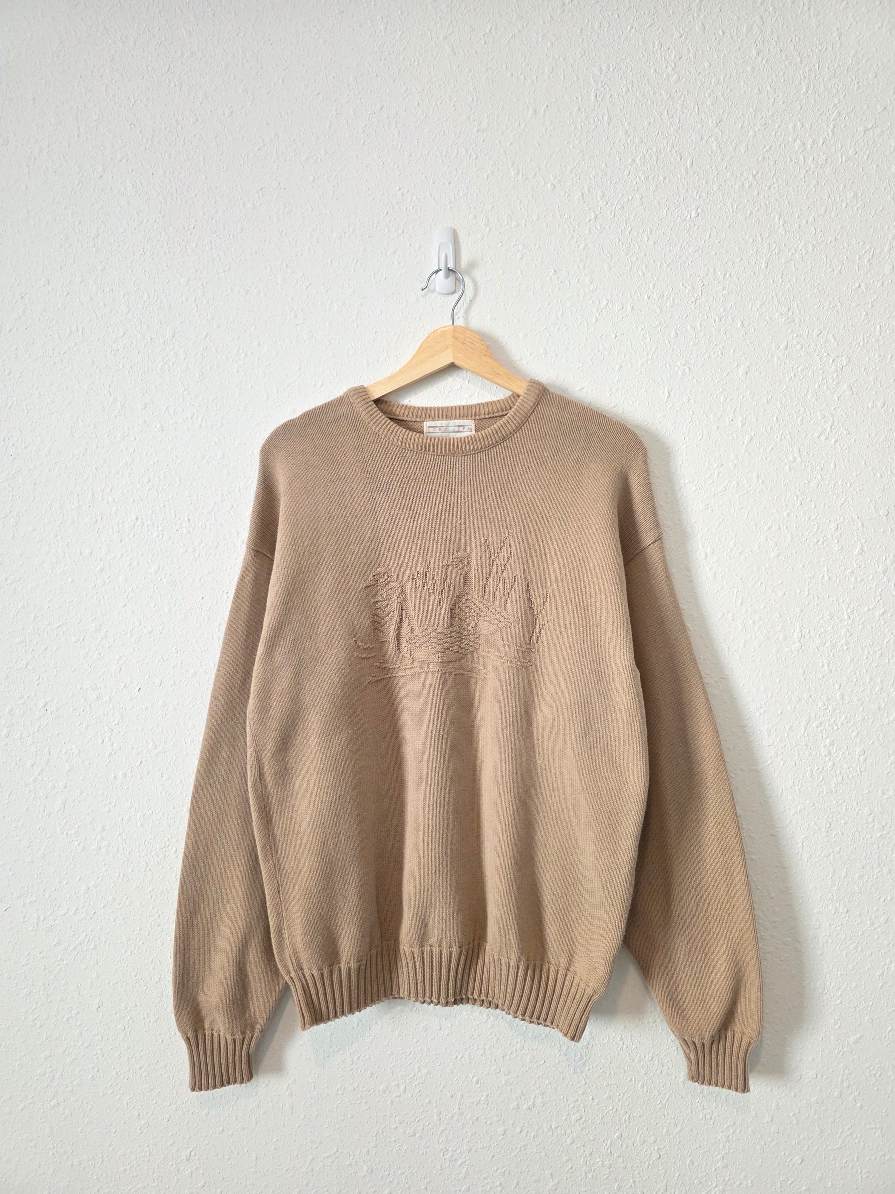 Vintage Cotton Duck Sweater (L)