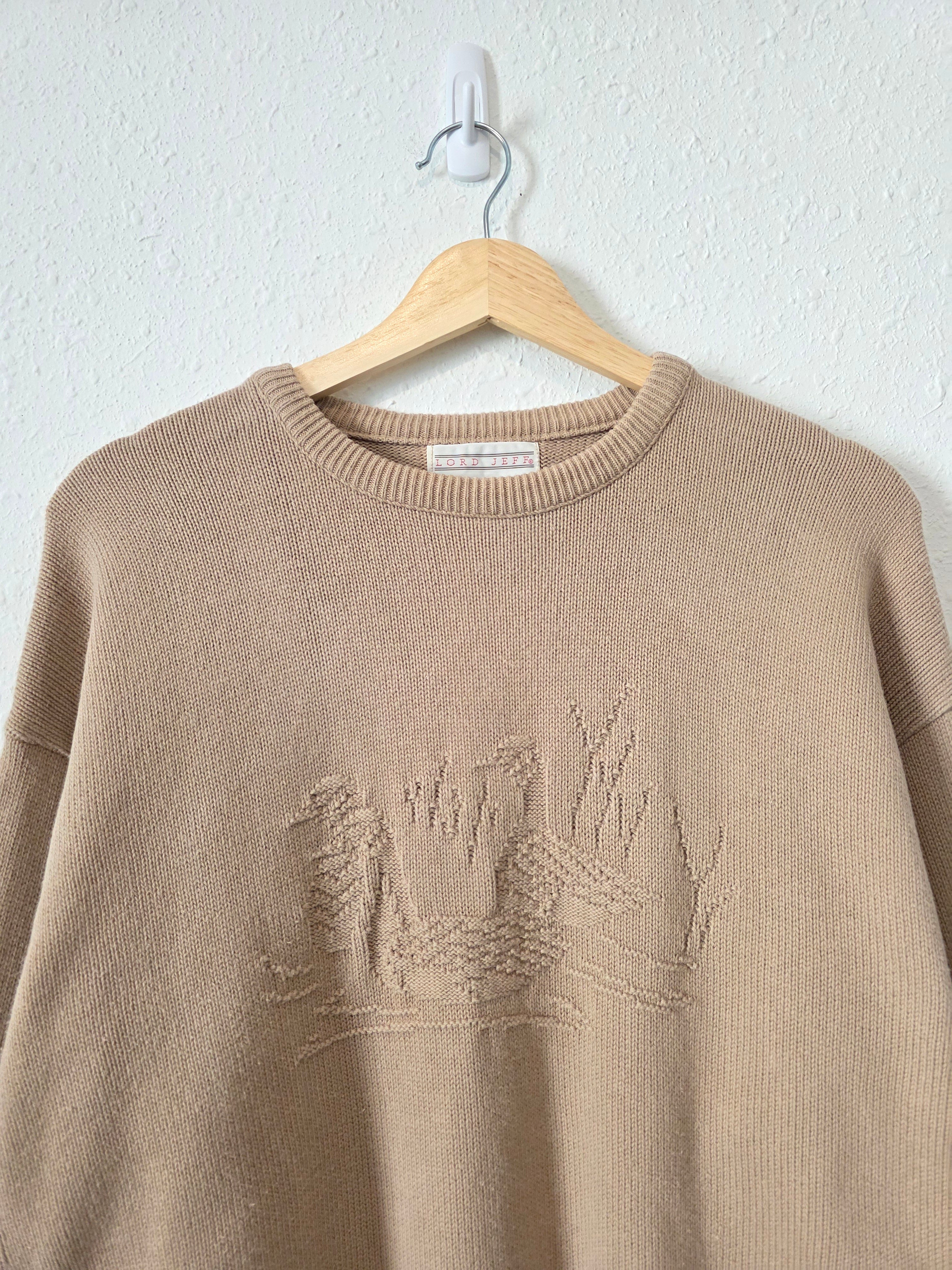 Vintage Cotton Duck Sweater (L)