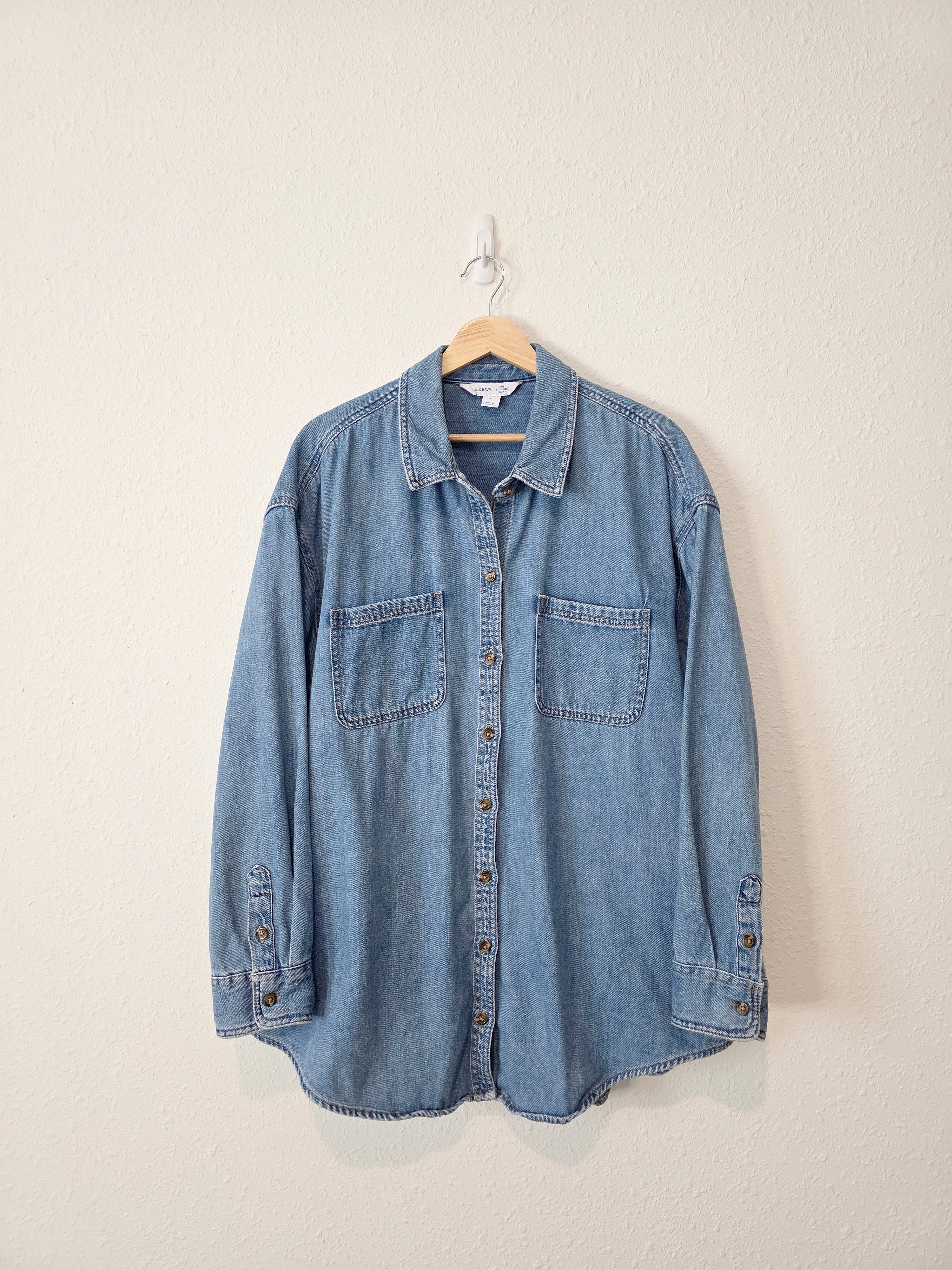Cotton Denim Button Up (XL)