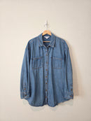 Cotton Denim Button Up (XL)