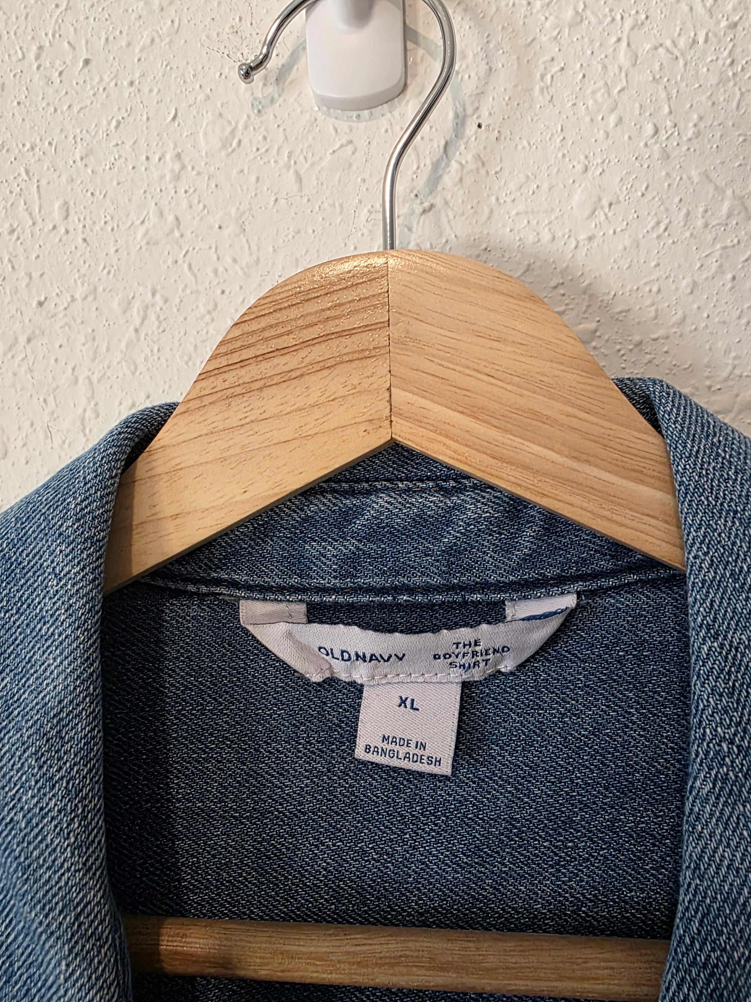 Cotton Denim Button Up (XL)