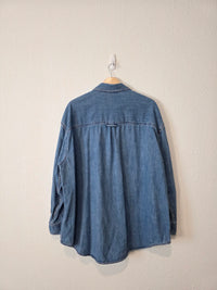 Cotton Denim Button Up (XL)