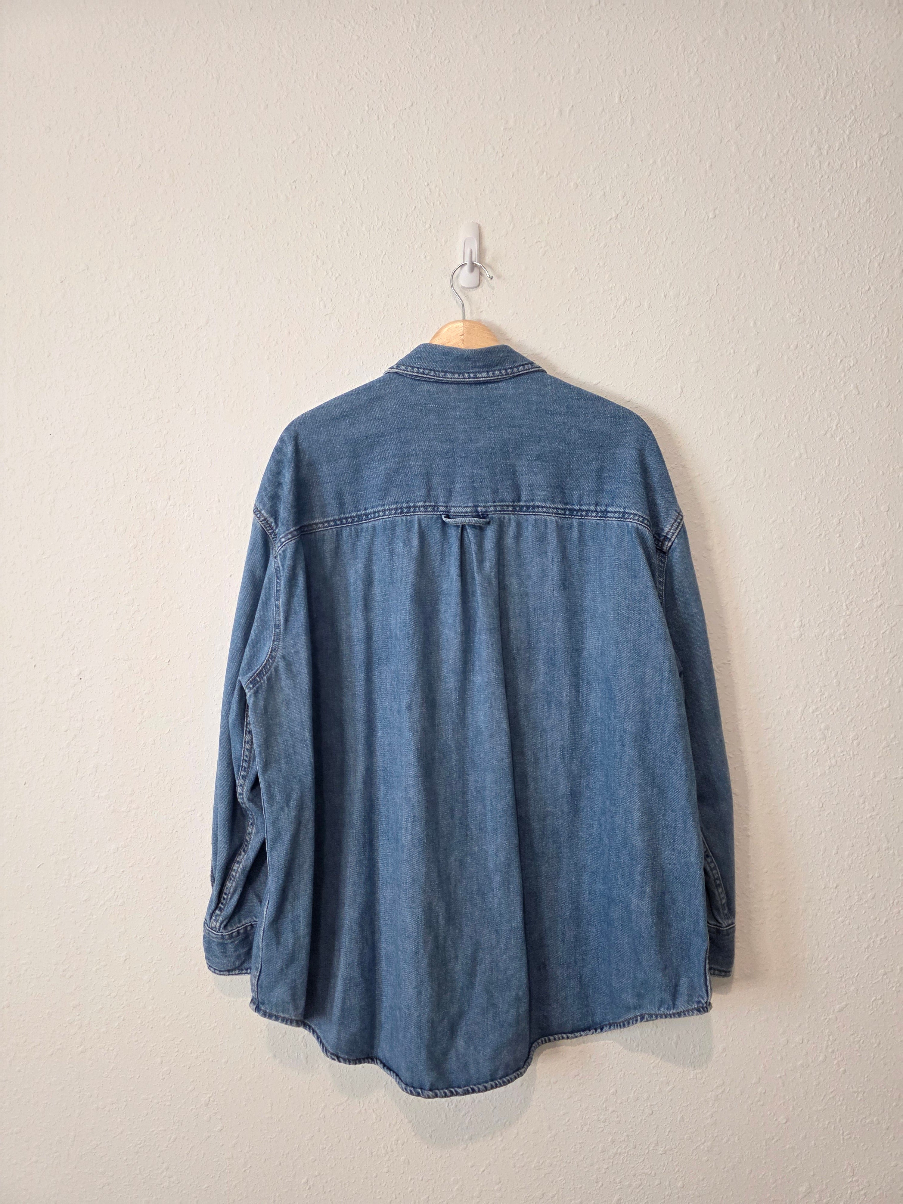 Cotton Denim Button Up (XL)