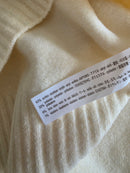 Zara Cream Turtleneck Sweater (S)