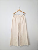 NEW Carly Jean Cream Wide Leg Jeans (11)