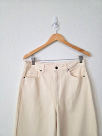 NEW Carly Jean Cream Wide Leg Jeans (11)