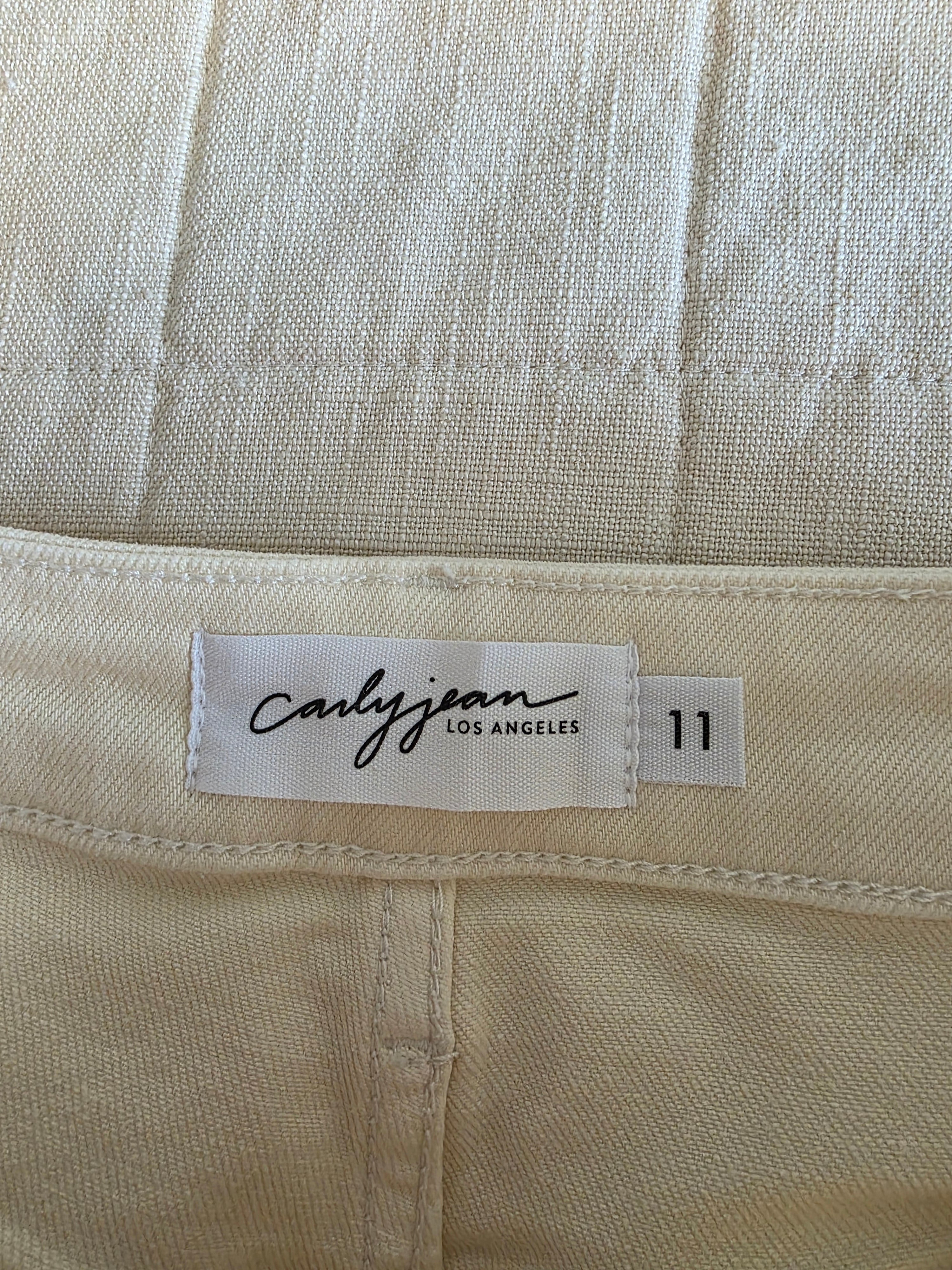 NEW Carly Jean Cream Wide Leg Jeans (11)