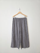 Solai Gingham Wide Leg Pants (XL)