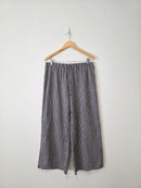 Solai Gingham Wide Leg Pants (XL)