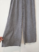Solai Gingham Wide Leg Pants (XL)