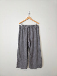 Solai Gingham Wide Leg Pants (XL)