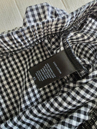 Solai Gingham Wide Leg Pants (XL)
