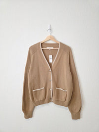 NEW Loft Neutral Cardigan Sweater (L)