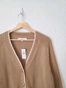 NEW Loft Neutral Cardigan Sweater (L)