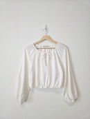 Abercrombie Linen Cotton Blouse (S)