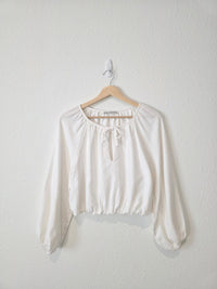 Abercrombie Linen Cotton Blouse (S)