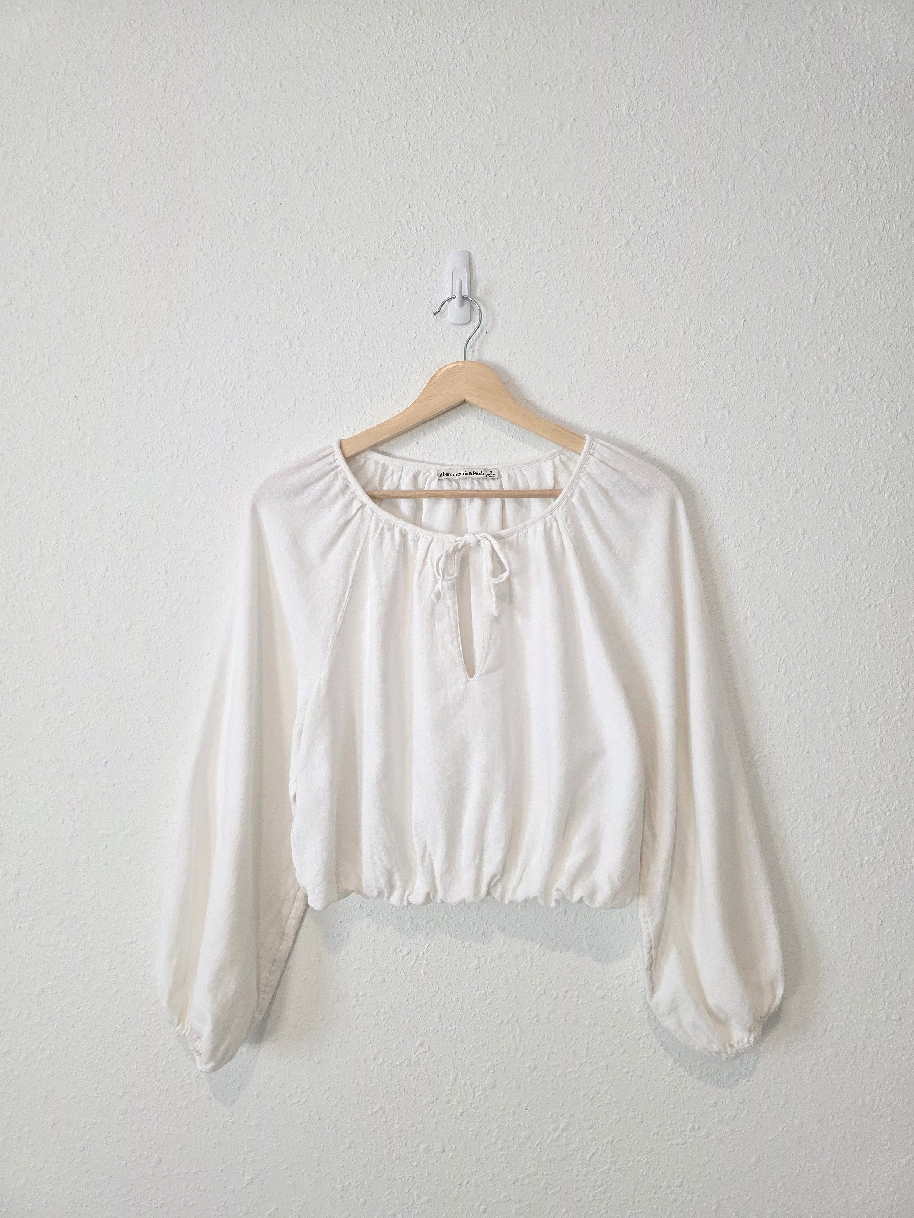 Abercrombie Linen Cotton Blouse (S)