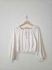 Abercrombie Linen Cotton Blouse (S)
