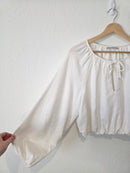Abercrombie Linen Cotton Blouse (S)