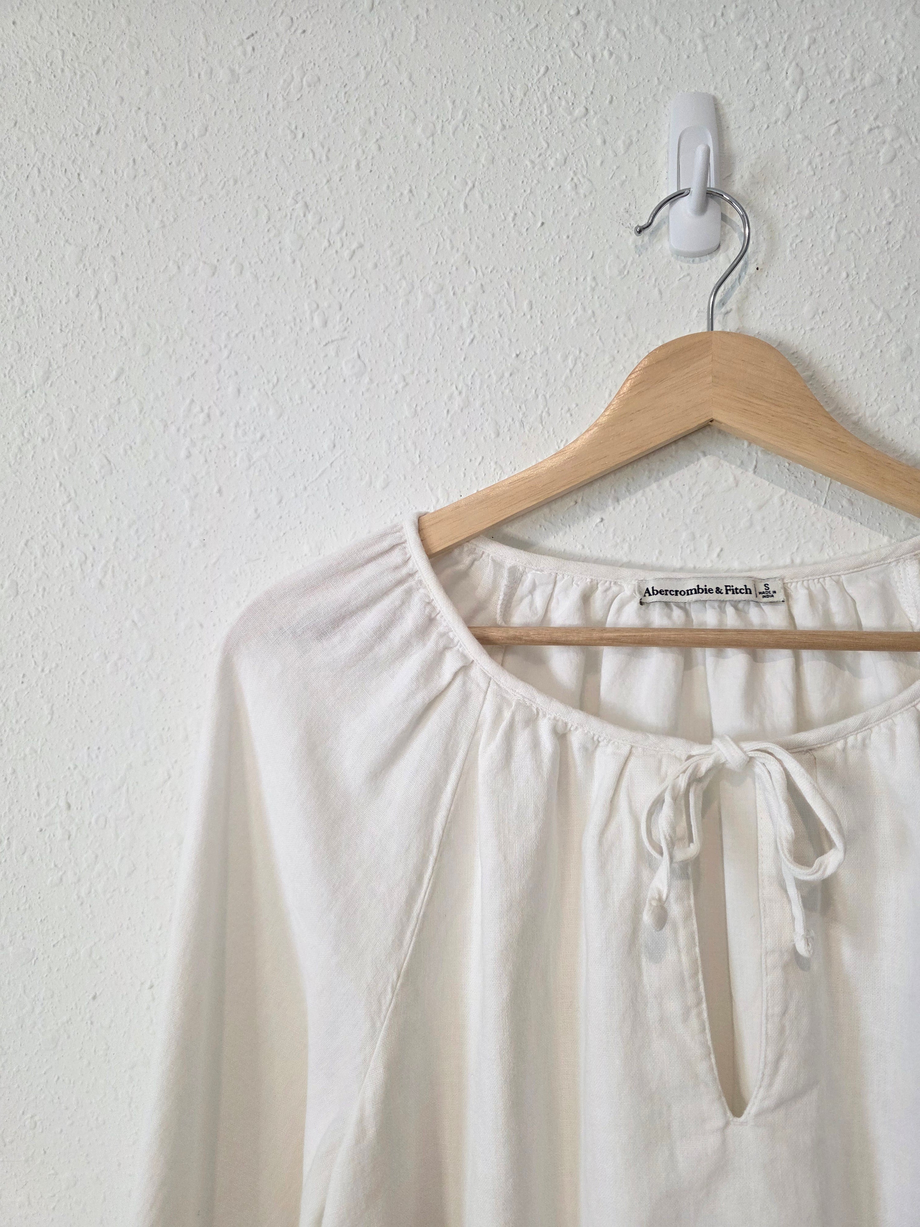 Abercrombie Linen Cotton Blouse (S)