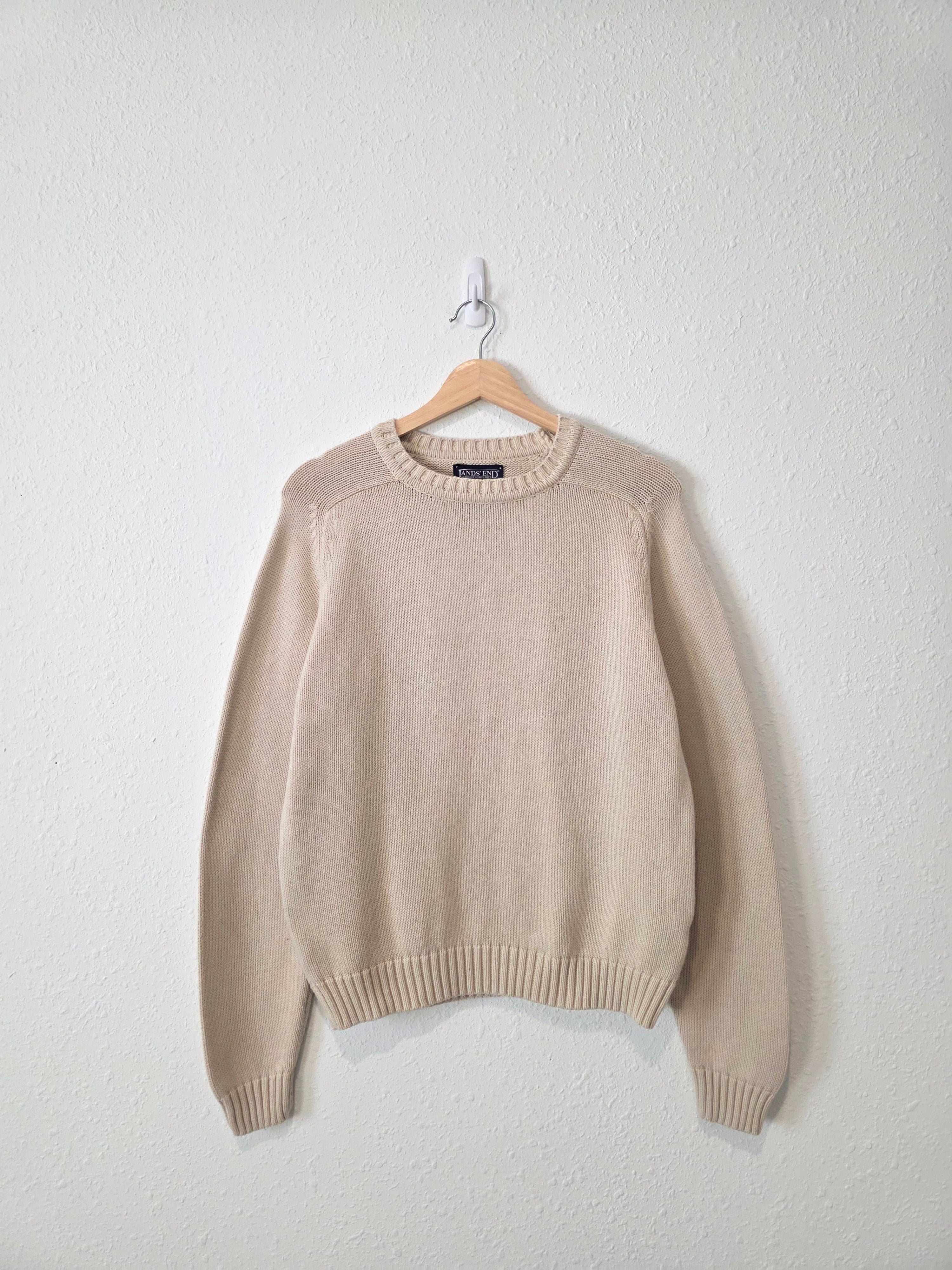 Vintage Lands End Cotton Sweater (SP)