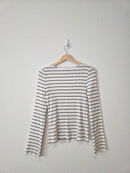 Madewell Striped Boatneck Tee (M)