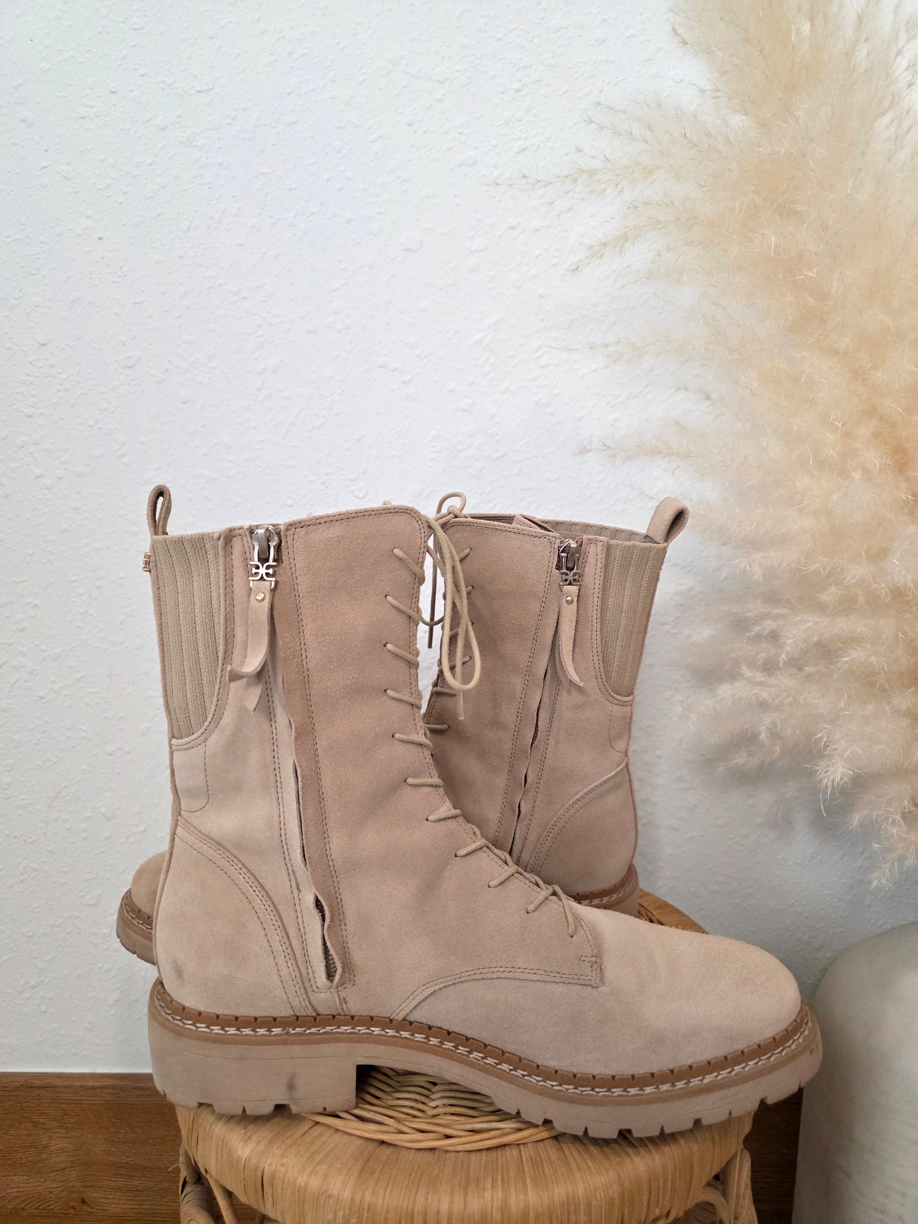 Sam Edelman Leather Suede Boots (10)