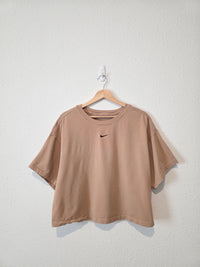 Nike Cropped Cotton Tee (1X)