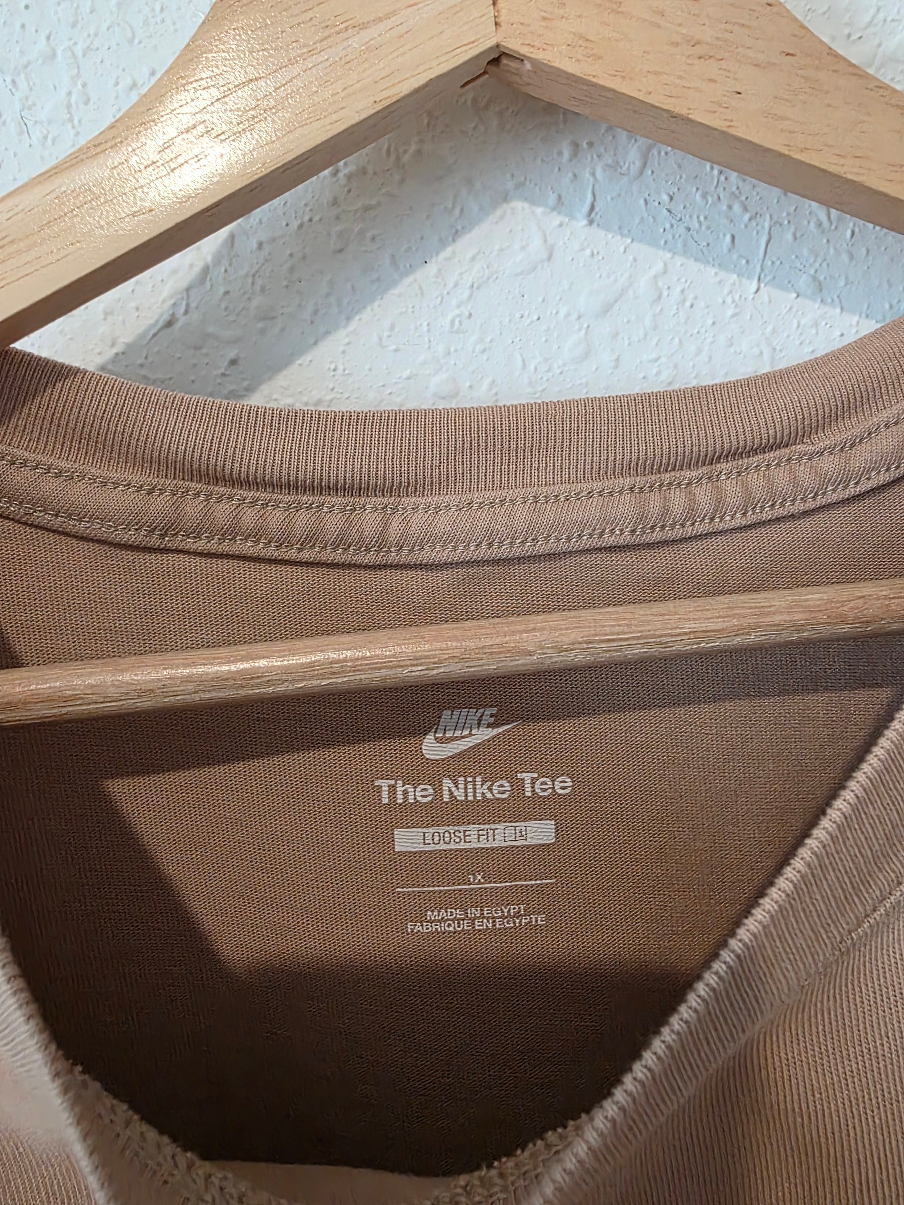 Nike Cropped Cotton Tee (1X)