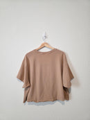 Nike Cropped Cotton Tee (1X)