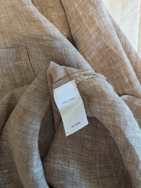 J.Jill Neutral Linen Button Up (4X)