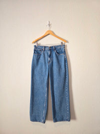 Abercrombie High Rise Loose Jeans (28/6 short)