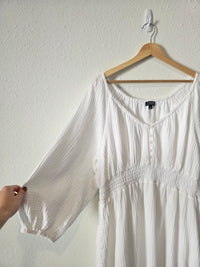 J.Crew Cotton Gauze Midi Dress (XL)