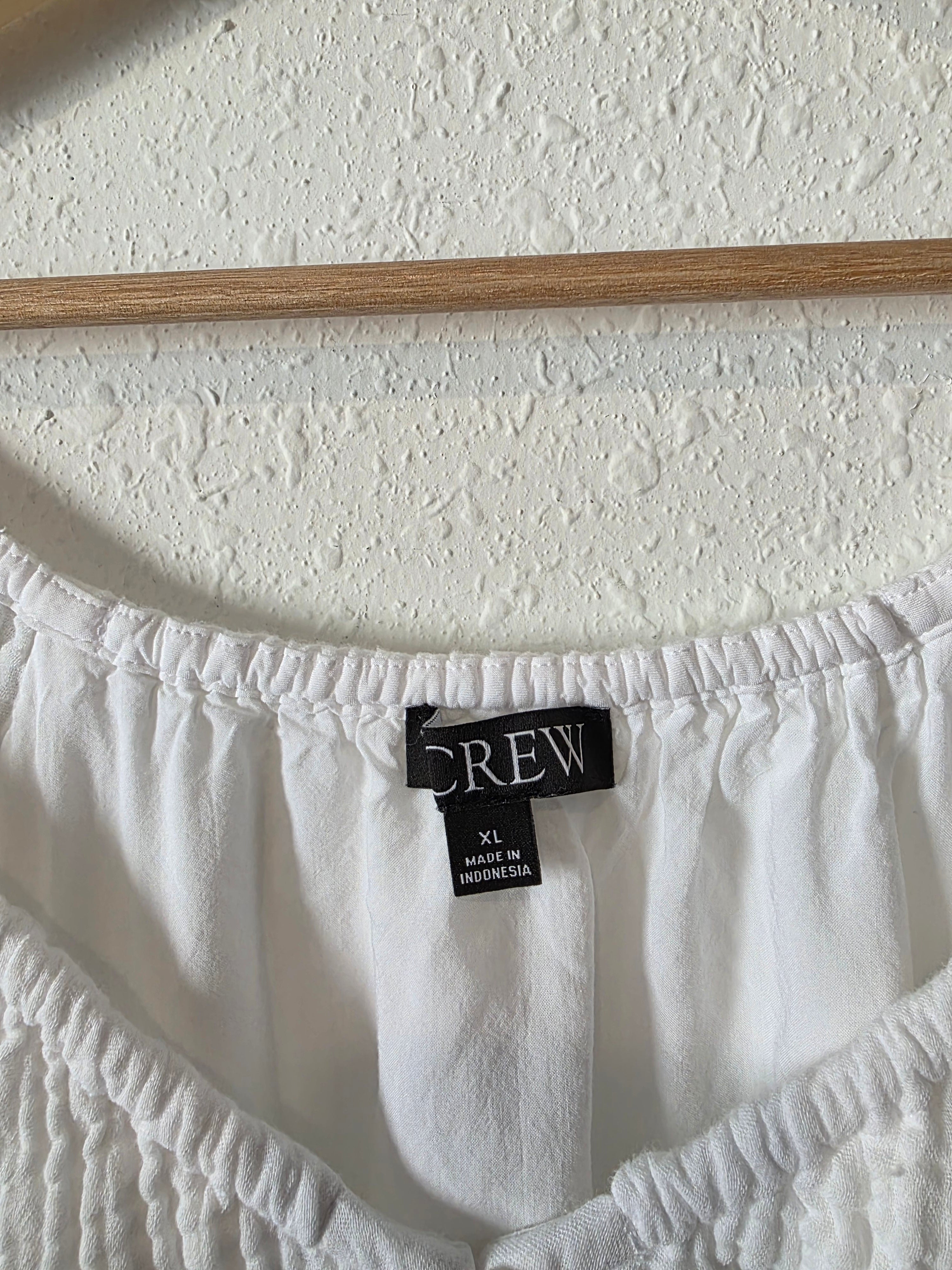J.Crew Cotton Gauze Midi Dress (XL)