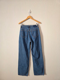 NEW Abercrombie High Rise Loose Jeans (27/4 long)