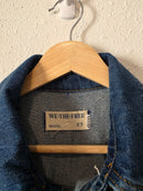 Free People Denim Coveralls (XS)