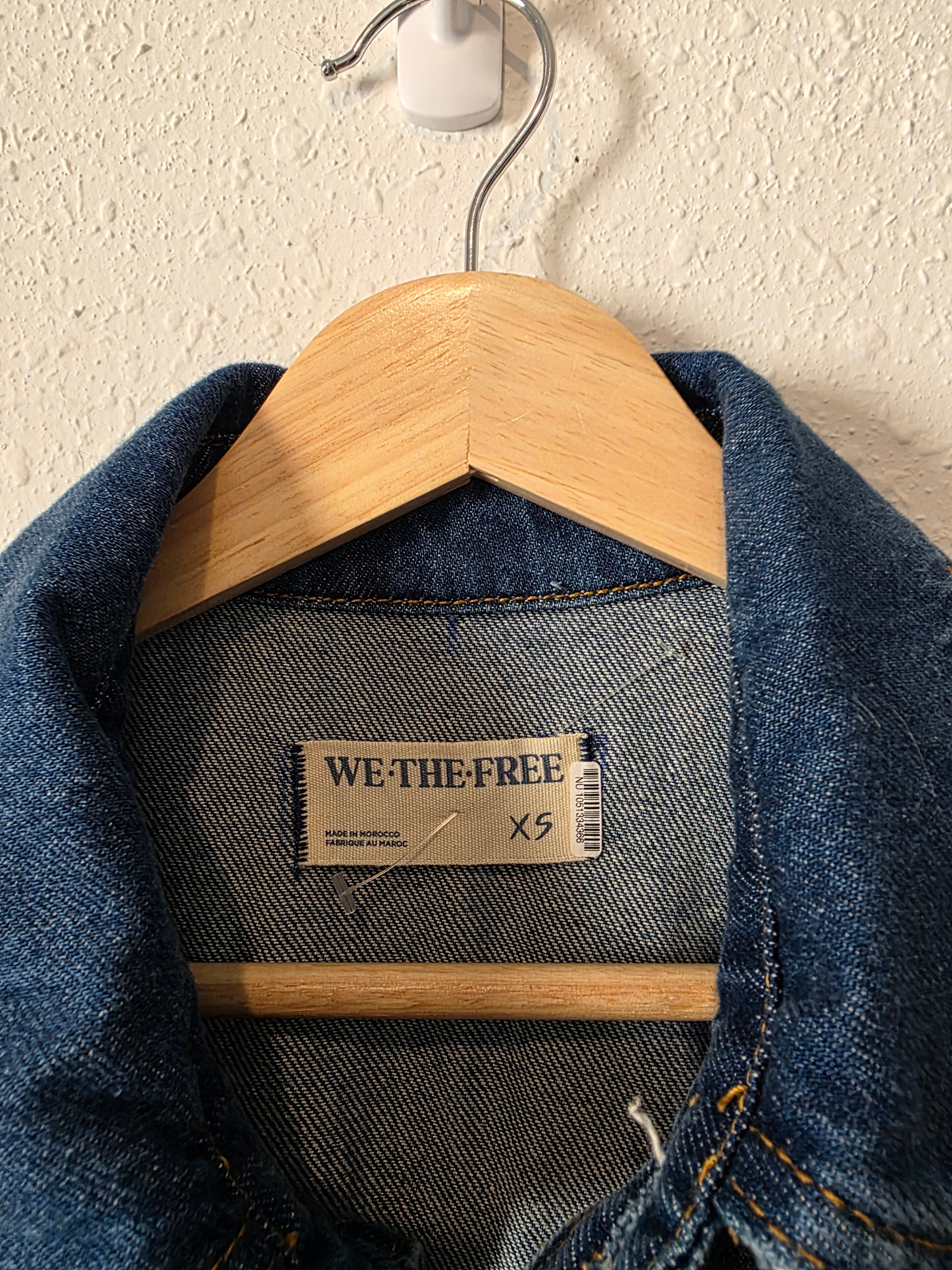 Free People Denim Coveralls (XS)