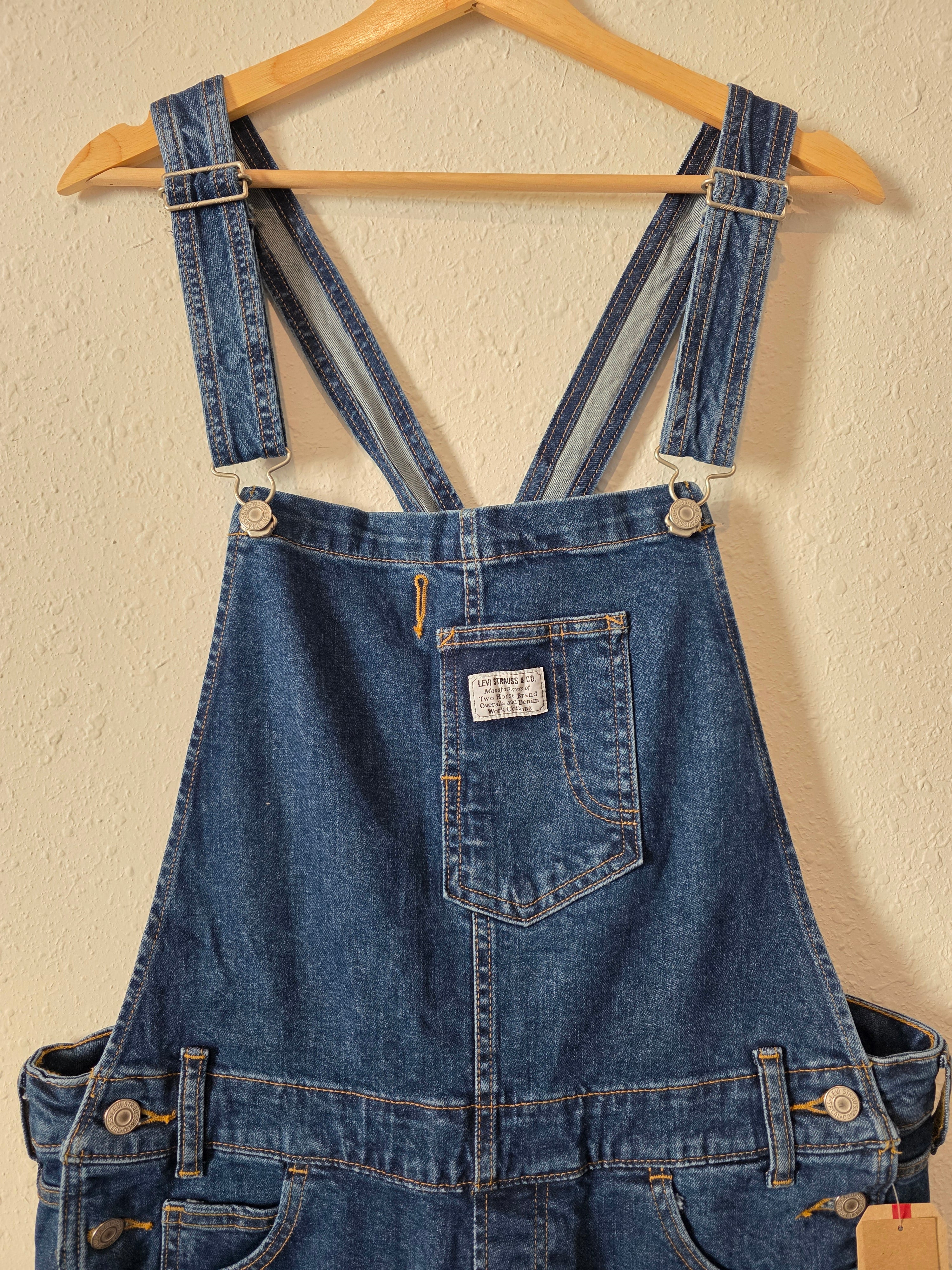 NEW Levi's Straight Denim Overalls (16W)