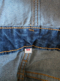 NEW Levi's Straight Denim Overalls (16W)