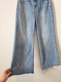 J.Crew Wide Leg Crop Jeans (27)