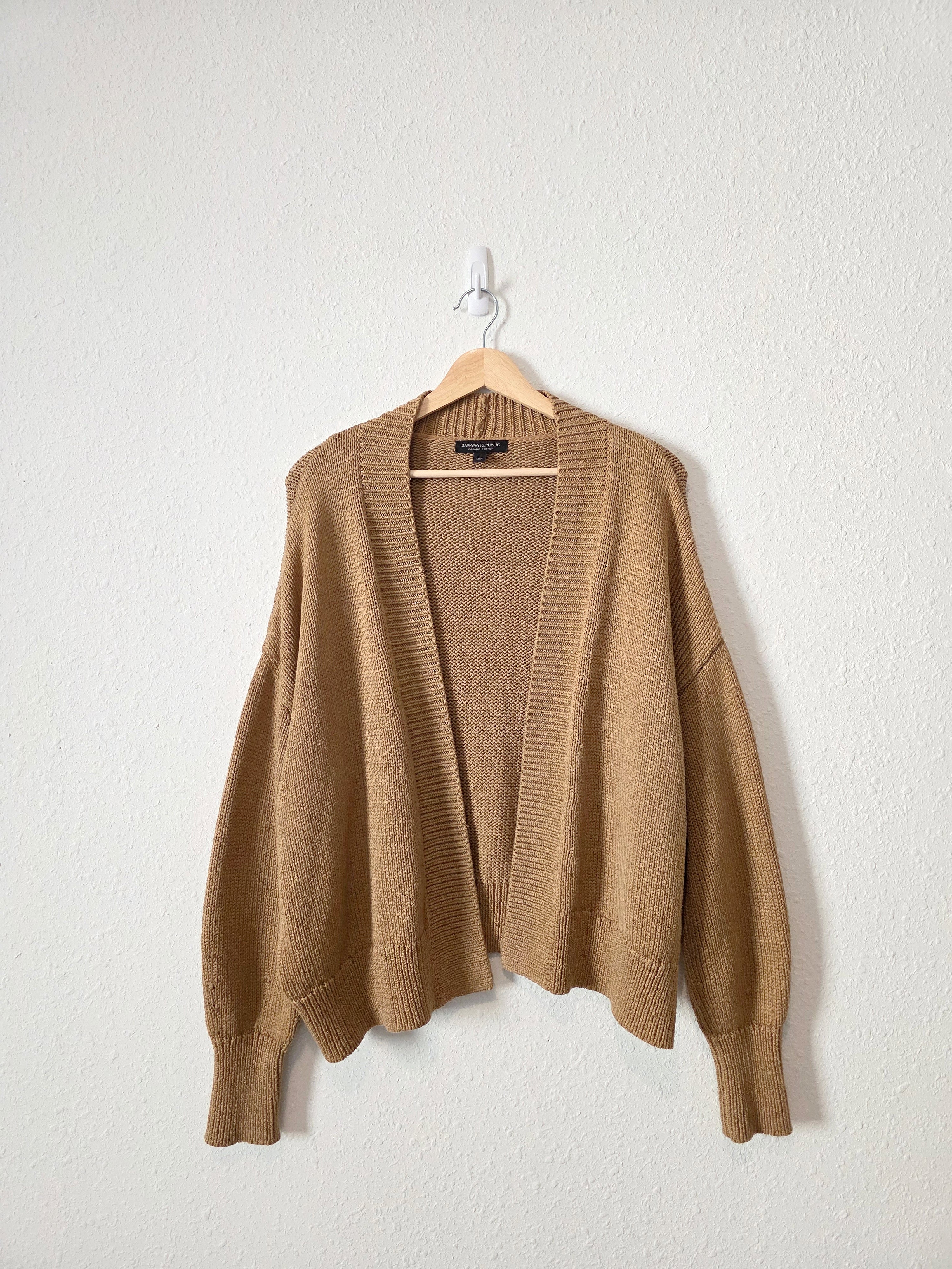 Banana Republic Organic Cotton Cardigan (L)