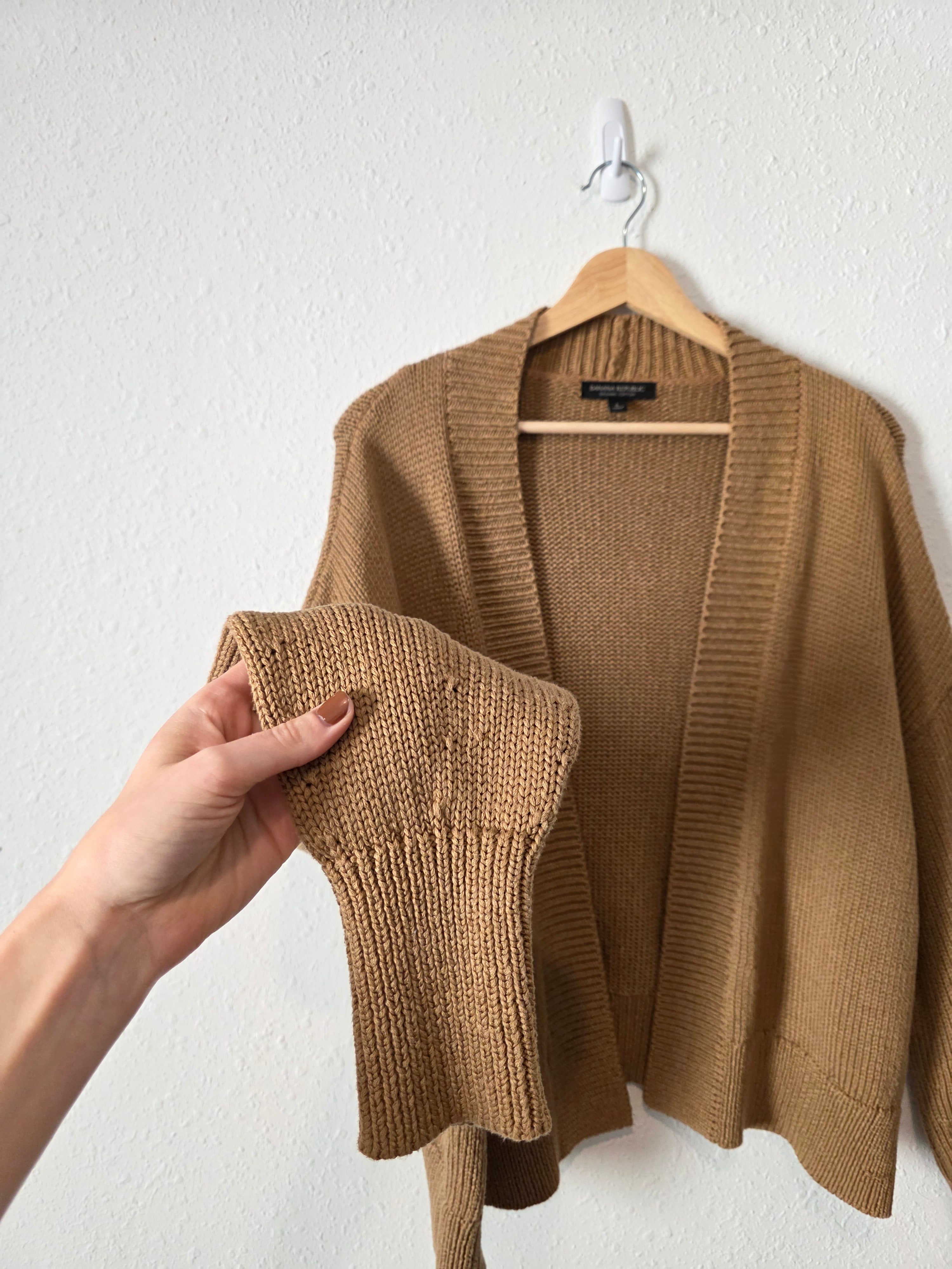 Banana Republic Organic Cotton Cardigan (L)