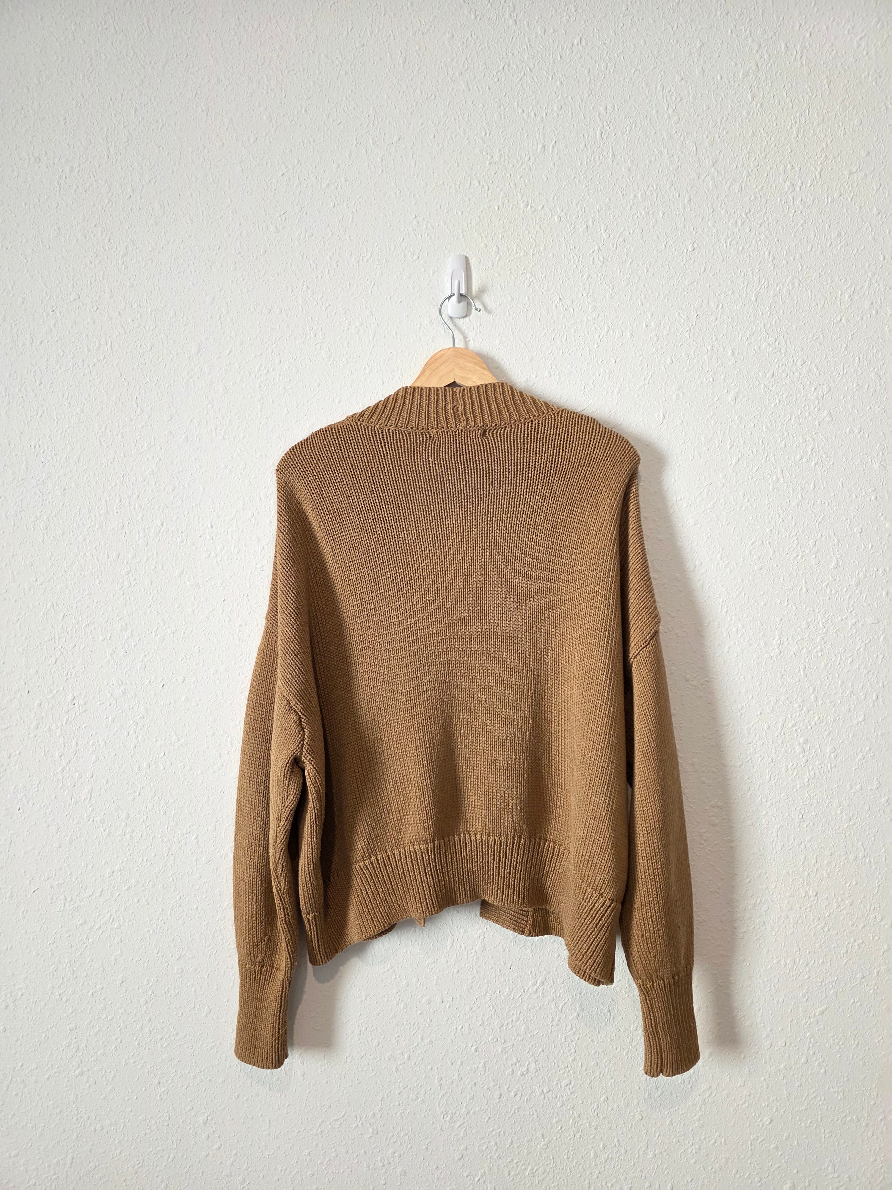 Banana Republic Organic Cotton Cardigan (L)