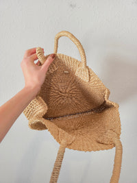 Kayu Woven Raffia Bag