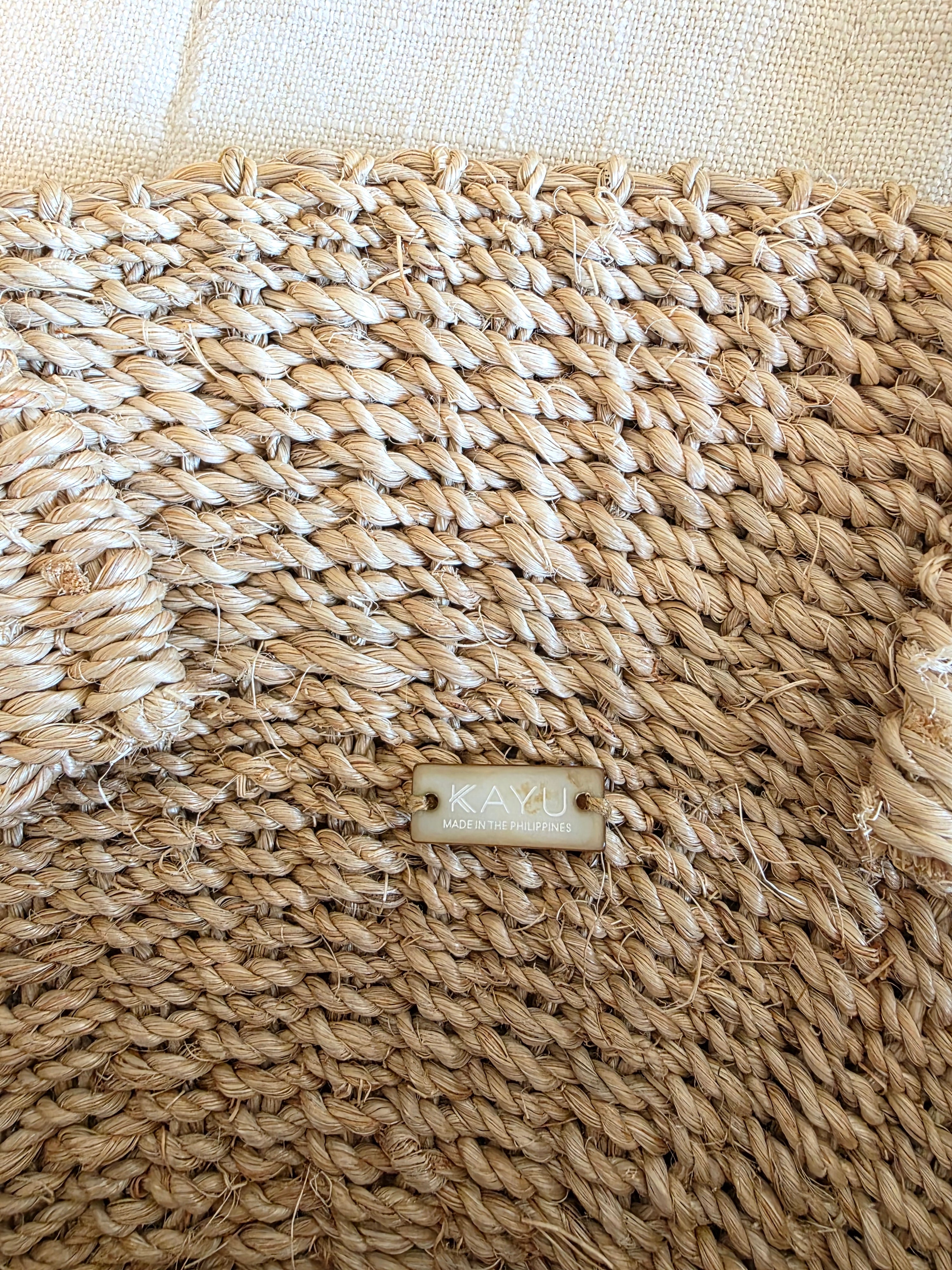 Kayu Woven Raffia Bag