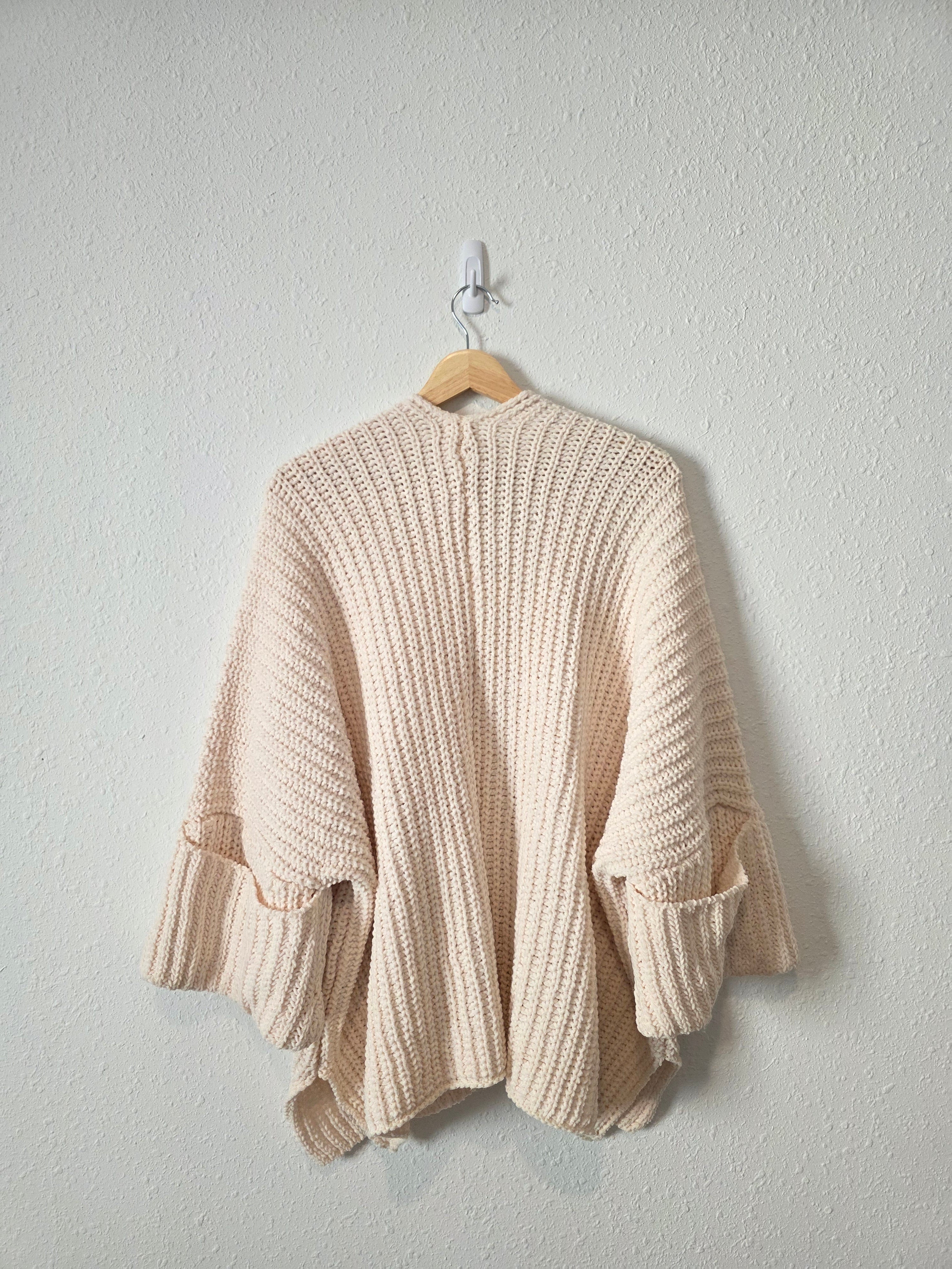 POL Chunky Chenille Cardigan (M)